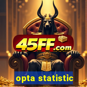 opta statistic